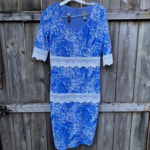 Rabbit Rabbit Rabbit Designs Lace Dress sz. 6